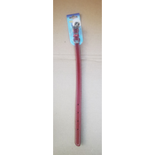 Ovratnica za psa usnjena rdeča 40cm - Pasje ovratnice - 16-21