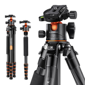 K&F A255C2+BH-36L Professional Carbon Fiber Tripod 15kg