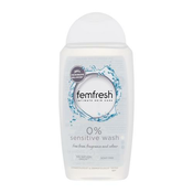 Femfresh 0% Sensitive Wash nežen gel za intimno umivanje za občutljivo kožo 250 ml za ženske