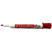 A PLUS marker za belo tablo EASYWIPE C, rdeč prirezana konica