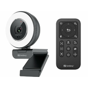 Sandberg Pro Elite 134-39 WEB kamera, USB Streamer, Crna