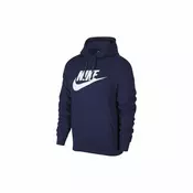 Nike SPORTSWEAR CLUB FLEECE GRAPHIC PULLOVER HOODIE, muški pulover, plava BV2973