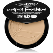 puroBIO Cosmetics Compact Foundation kompaktni puder u prahu SPF 10 nijansa 02 9 g