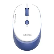 Brezžična miška Meetion R571 - belo-modra (PC)