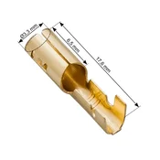 slomart Blow Neizoliran ženski konektor, 3.3/17.6mm, 100 kos