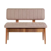 Conceptum Hypnose Trpezarijska klupa Vina Bank 110x85x40cm Orah