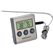Browin Elektronski termometer za živila s sondo 0–250 °C, 1 m