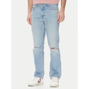 Lee Jeans hlače West 112363966 Modra Straight Fit