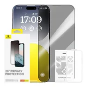BASEUS Zaštita privatnosti Kaljeno staklo Baseus Diamond za iPhone 15 Pro Max