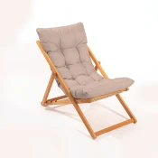 Hanah Home Baštenska stolica 59x90x44cm Braon-Bež