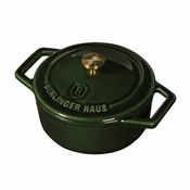 Berlingerhaus posuda za pečenje od lijevanog željeza s poklopcem BH-6501 (Emerald Collection), 10cm