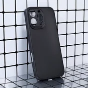 Maska za mobilni telefon iPhone 16 Pro Max 3D CAMERA, Crna