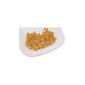 Metalna perla 4 mm zlato