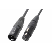 Pd CONNEX MIKROFONSKI KABEL CX36-12 Cable XLR HQ male/female 12m Black