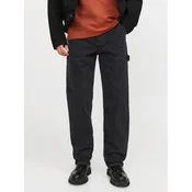 Jack & Jones Jeans hlače Eddie 12252802 Črna Loose Fit