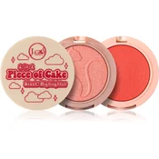 J.Cat Beauty 2 In 1 Piece Of Cake rdečilo z osvetljevalcem odtenek 106 See You Tomato 12.1 g
