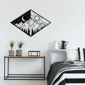Wallity Zidna dekoracija Suveyda, 56x38 cm, 1.2mm, Crna