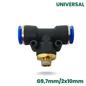 shumee Pnevmatski priključek G9,7 mm/2 x 10 mm