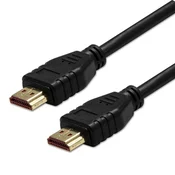 HDMI 2.1 Ultra High Speed kabel - HDMI moški–HDMI moški, 2 m, črn, 8K pri 60 Hz - razprodaja