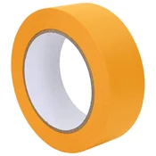 Vidaxl Maskirni trakovi za slikarje 24 szt. Rumena 38mm x 50m Papir