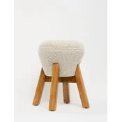 Atelier del Sofa Tabure Hermod, Krem