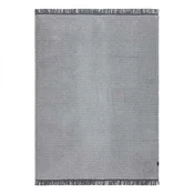 Odeja Vienna 150 x 200 cm z resicami, drobni vzorci - siva