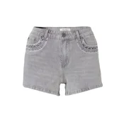 KOROSHI Kavbojke siv denim