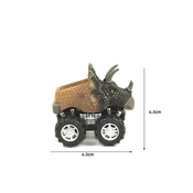 Dardanar Ročno poslikan simulacijski model avtomobila mini dinozavra (Traceratops), (21199761)