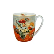 Carmani, porcelanasta skodelica t. Camio 380ml - VAN Gogh/Vrtnice