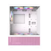 Kuciste Raidmax Infinita I802 Air/Glass/5x 120mm RGB/PINK/i802APKS