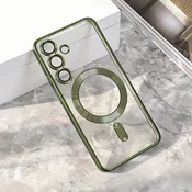 Maska za Samsung Galaxy S25 Magsafe Lux zelena