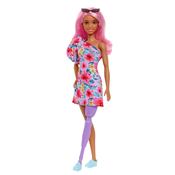 Mattel Barbie Model 189 - Cvjetna haljina na jedno rame FBR37