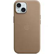 iPhone 15 FineWoven Case sa MagSafe-om - Taupe
