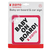 Pločica za auto Zizito - Beba u autu
