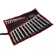 Set kombiniranih ključev v platneni torbici, 25 kos