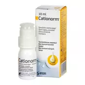 Cationorm (10 ml), szemcsepp