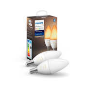 SET 2x LED Prigušiva žarulja Philips HUE WHITE B39 E14/5,2W/230V 2200K-6500K