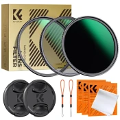 K&F CONCEPT 58MM CPL+MCUV+ND1000+Lens Cap Circular Polarizing Filter MCUV Protection Neutral Density