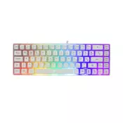 WHITE SHARK GK 2201 RONIN Gaming tastatura, US, Bela