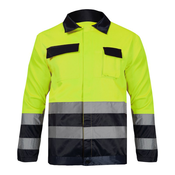 Proline OPOZORILNA JAKNA RUMENA, 2XL, CE, LAHTI