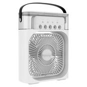 Namizni ventilator in vlažilnik zraka Proklima (USB 2.0, 9 x 21 x 26 cm, bel)