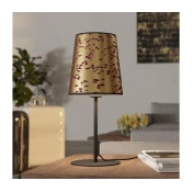 Eglo 390294 - Stona lampa CASTUERA 1xE27/25W/230V zlatna/ružicasta