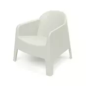 Prosperplast Plastični fotelj MILANE Prosperplast, bež, 74,5 x 73 x 73,5 cm