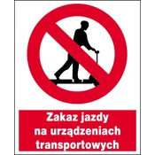 shumee ZZO-13 Prepoved vožnje na prevoznih sredstvih