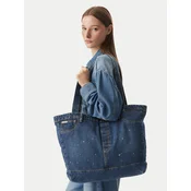 Ročna torba Guess Jeans M6YZ42 D2278 Mornarsko modra