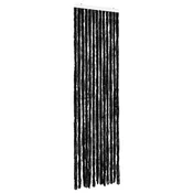 Vidaxl Zavesa proti mrčesu iz šenilje 56x185 cm antracitna