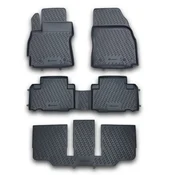 Rubber car mats Mazda 5 2010-2015 (7 seats)