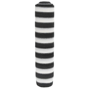 Mreža za privatnost antracit-bijela 1,8 x 10 m HDPE 150 g/m2