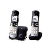PANASONIC bežicni telefon KX-TG6812FXB CRNI