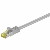 Goobay S/FTP CAT 6A patch 25m sivi mrežni povezovalni kabel